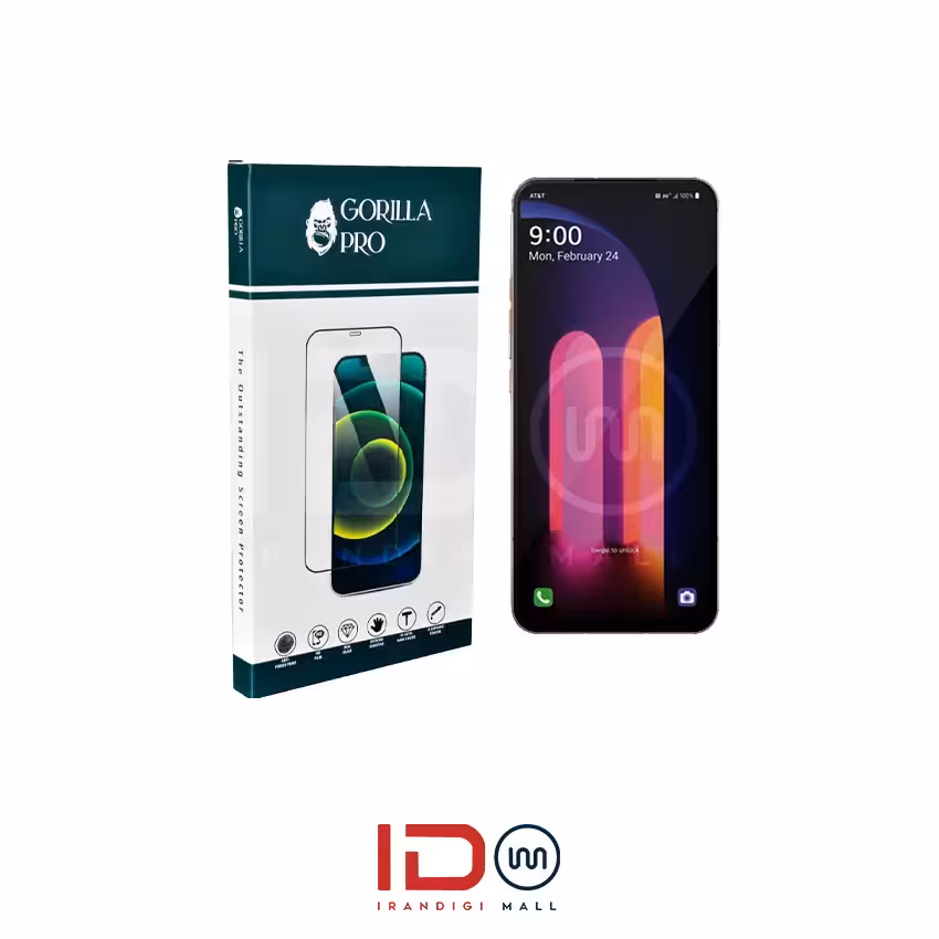 گلس و محافظ هیدروژلی (شفاف) نمایشگر گوشی ال جی مدل LG V60 ThinQ