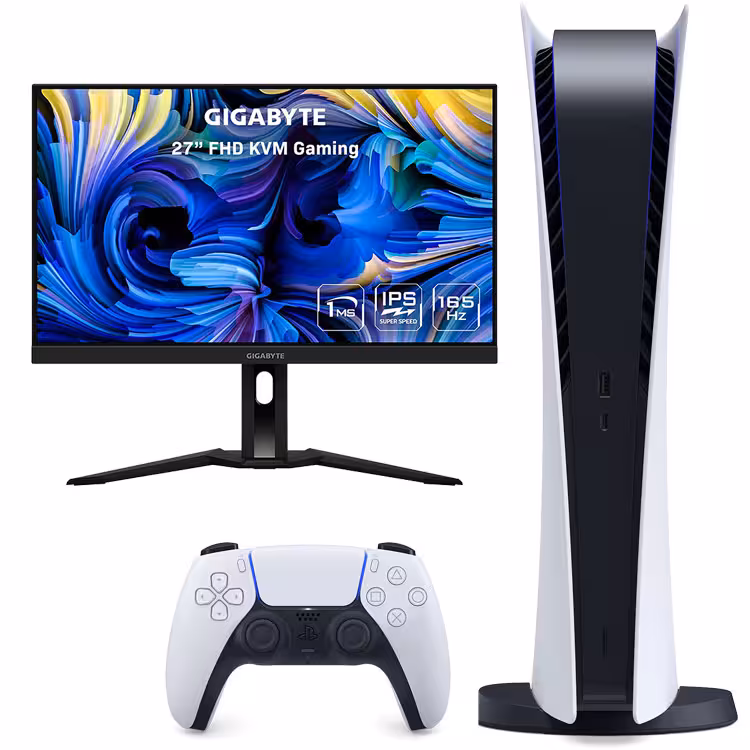 پلی استیشن 5 دیجیتال   مانیتور Gigabyte M27F A