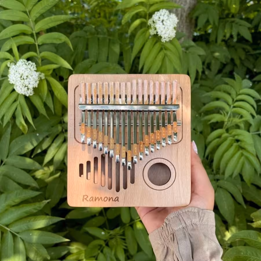 کالیمبا 17 تیغه طرح رادیو حفره دار 