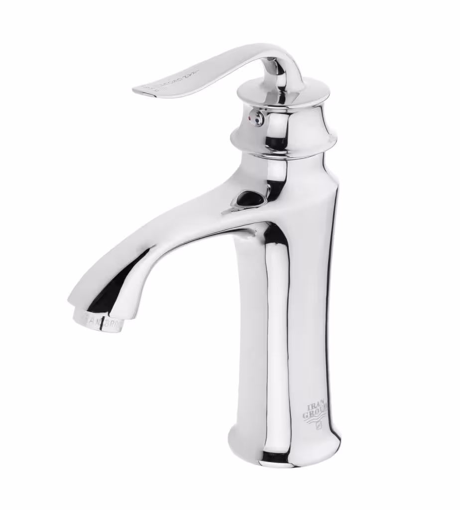 شیر اهرمی توکاسه مدل دریا کروم دسته هلن قهرمان