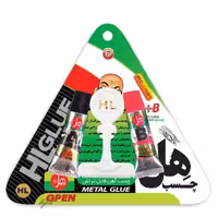 چسب دو قلو هل مدل فولاد F7T حجم 7 میلی لیتر