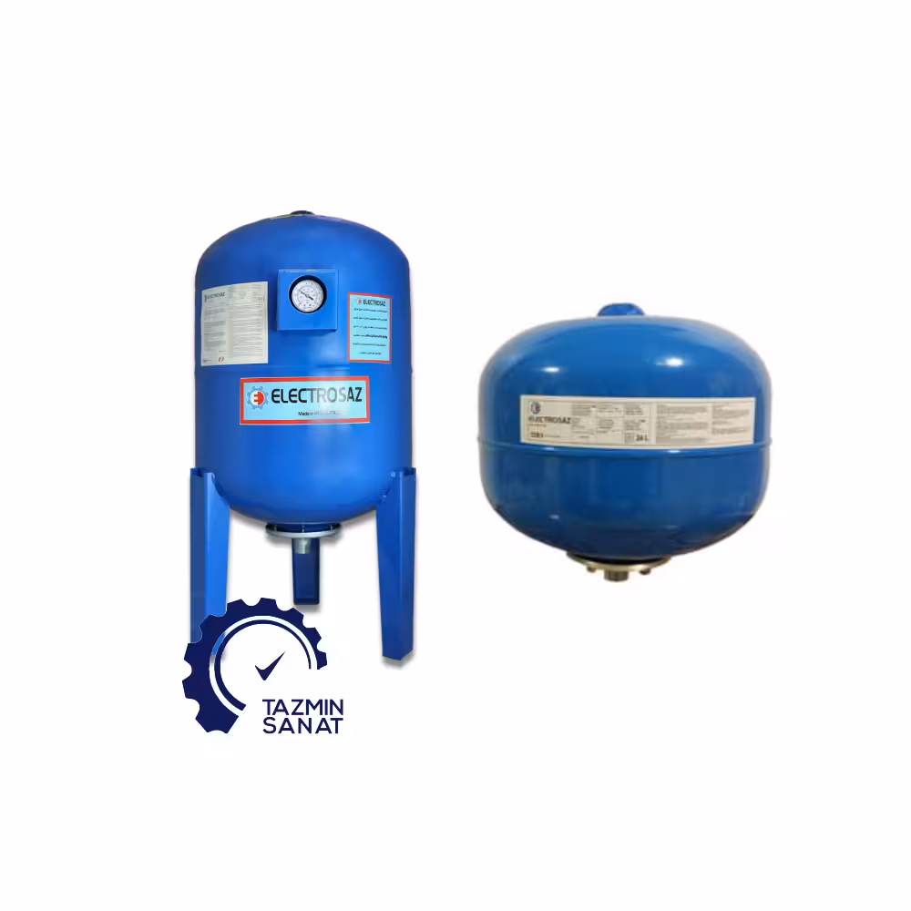 منبع 50 لیتری افقی الکتروساز ELECTROSAZ