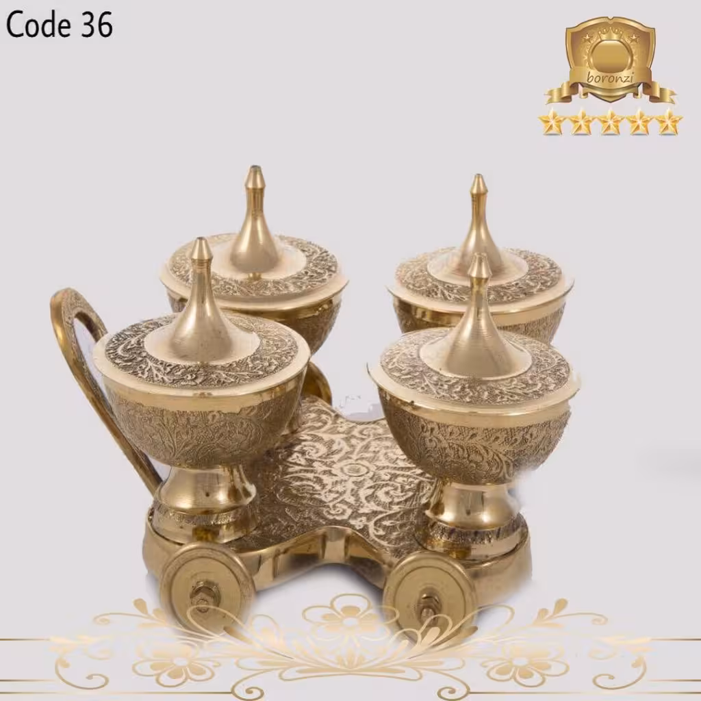 اردو خوری برنجی هندی کد 36