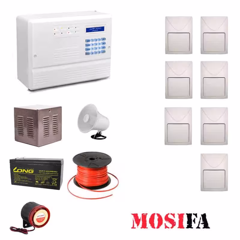 پکیج دزدگیر اماکن فایروال F10 مدل FF7