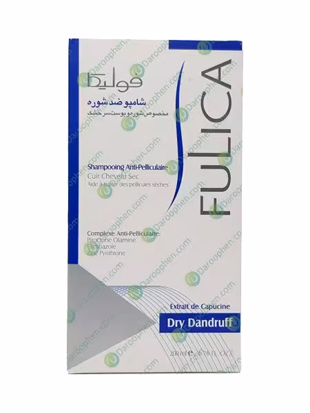 شامپو ضد شوره چرب فولیکا مناسب موهای چرب 200 میلی لیتر – Fulica