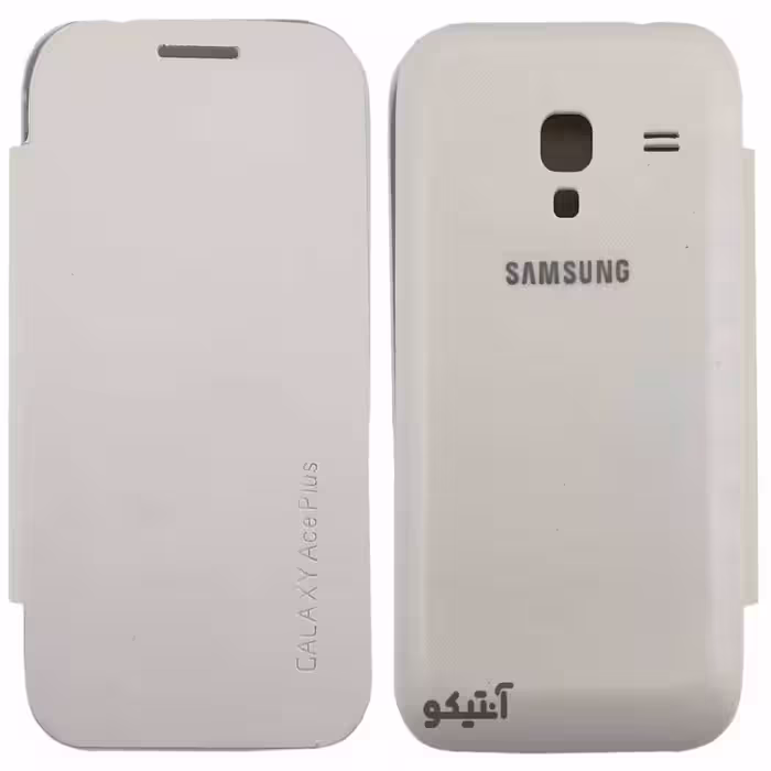 قاب و درب پشت Samsung Galaxy Ace Plus / S7500 مدل کلاسوری – رنگ سفید / کد 41370