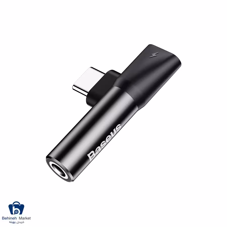 مبدل USB-C به AUX/USB-C باسئوس مدل L41