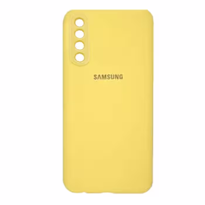 قاب سیلیکونی محافظ لنزدار سامسونگ A50s,A30,A30sSamsung A50s protective silicone frame with lens