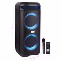 اسپیکر چمدانی بلوتوثی هایکو استار مدل Party Box HPS-6013 به همراه میکروفون و ریموت کنترل