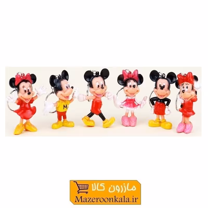 جاکلیدی عروسک Mickey Mouse میکی موس 7 سانت HSK-042