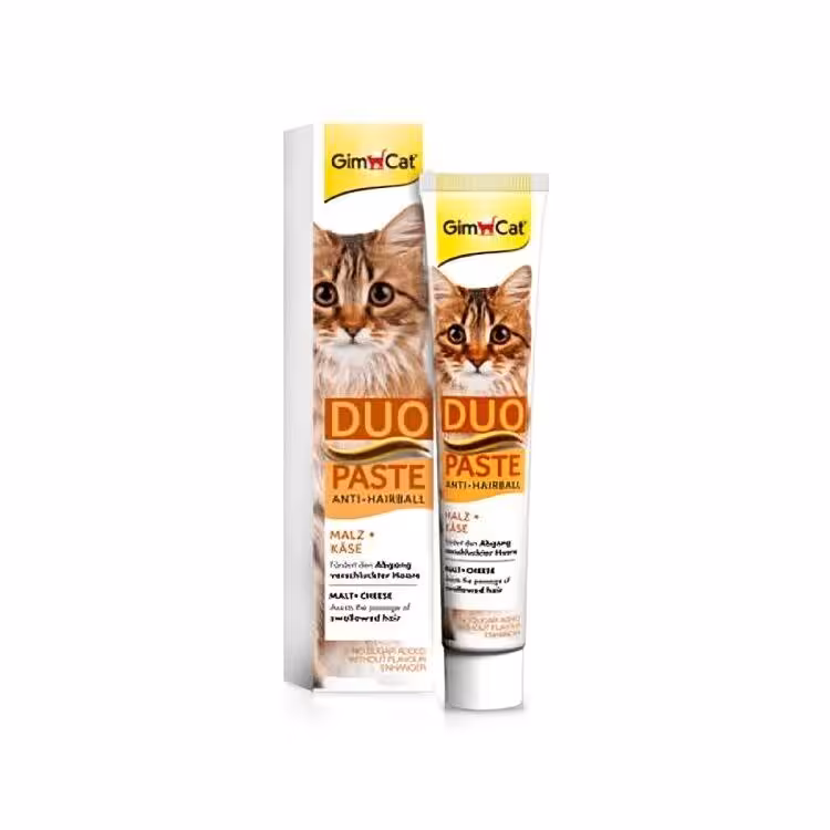 خمیر مالت گربه دوکاربرده جیم کت 50 گرمی (Gim Cat duo malt paste)