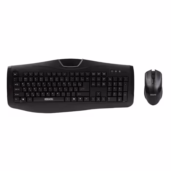کیبورد و موس بی سیم سادیتا مدل SKM-1655WL | کالا مکس