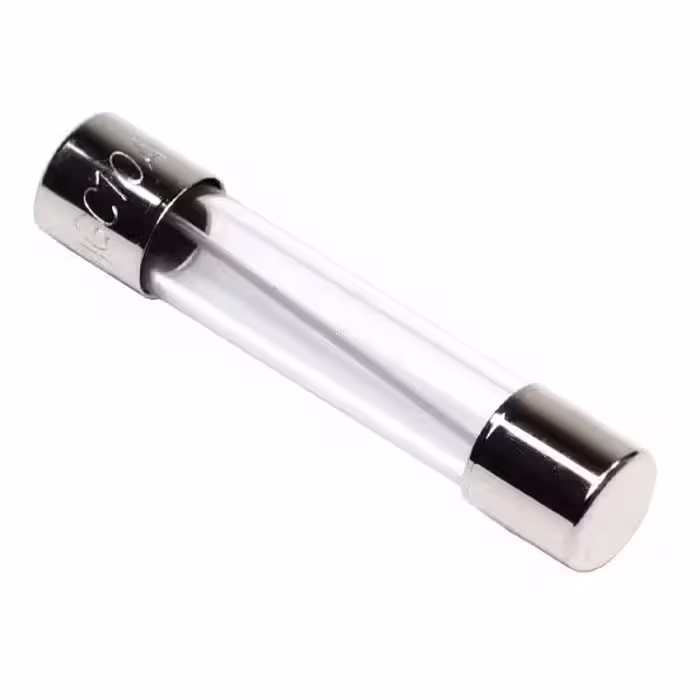 فیوز شیشه ای 1A-250V سایز 30*6