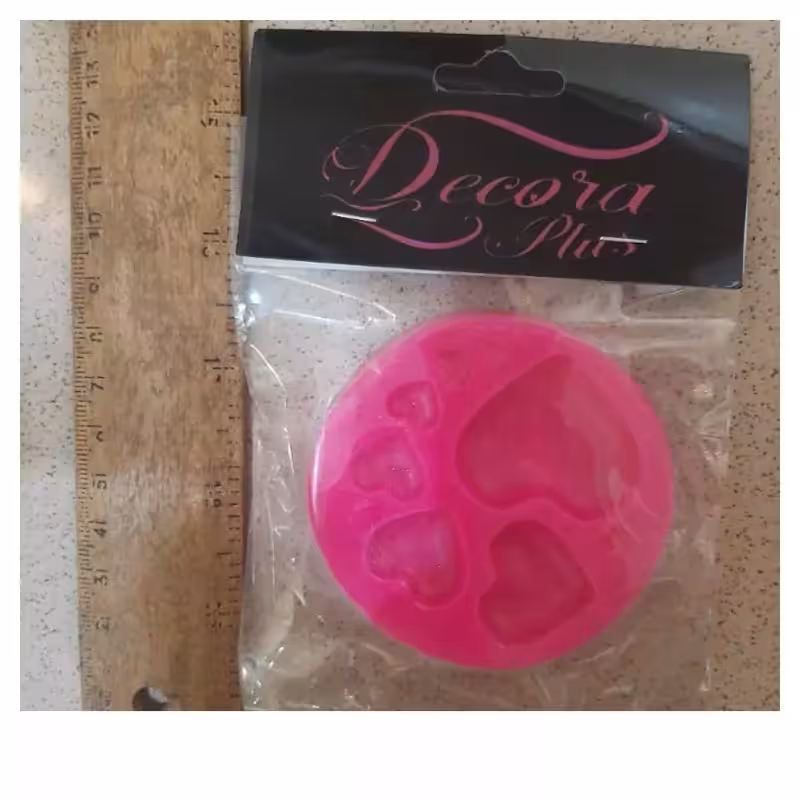 ملد سیلیکونی قلب گرد 7 تایی