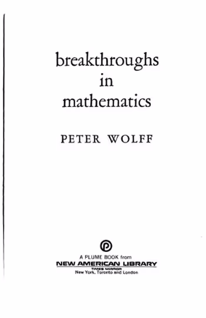 خرید و دانلود نسخه کامل کتاب Break in Math
