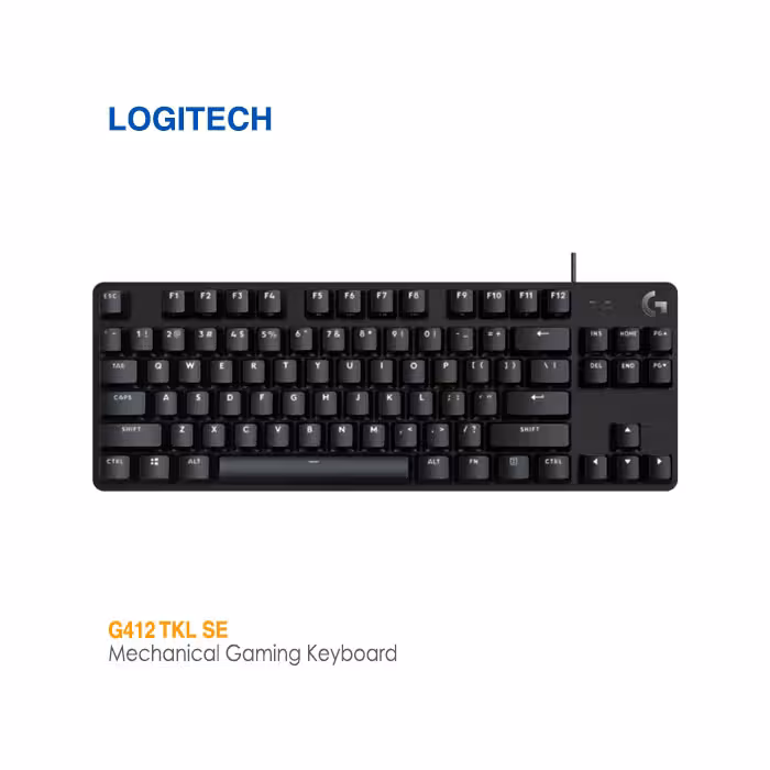 کیبورد مکانیکی لاجیتک G412 TKL SE