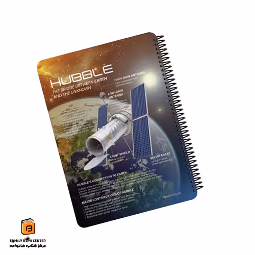 دفتر خط دار 100 برگ طرح Galaxy پیل (PILL)