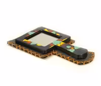 آینه دسته دار چوبی دستساز کد MH1005