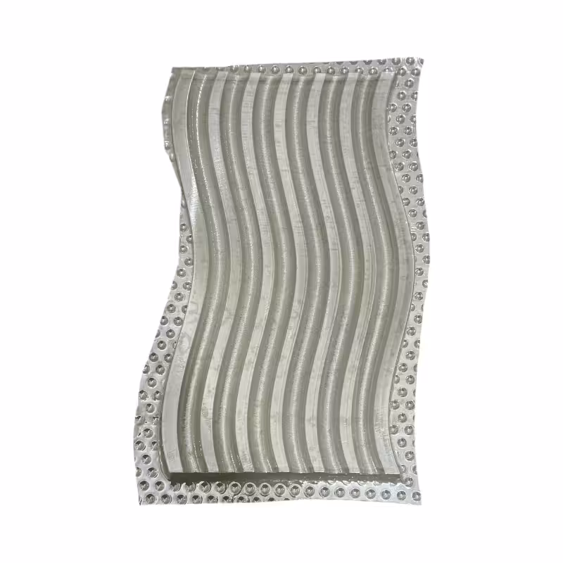 قالب طلقی رنگین کمان کج 16 در 28 سانت