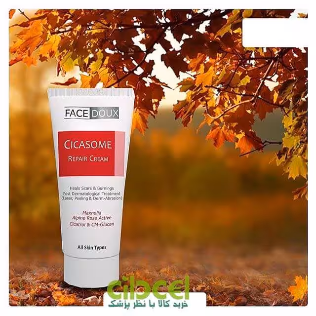کرم ترمیم کننده فیس دوکس سری Cicasome مدل Repair Cream حجم 30 میلی لیتر