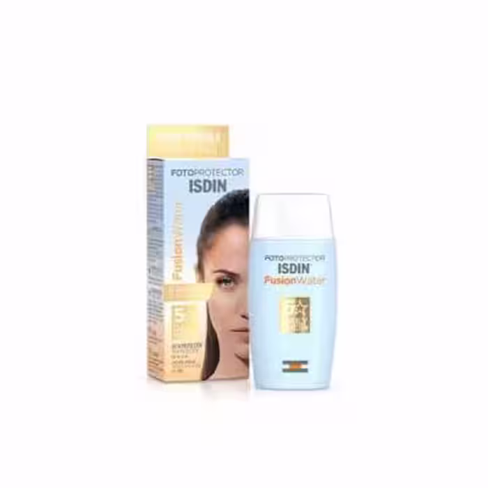 کرم ضد آفتاب ایزدین بی‌رنگ - Isdin Fusion Water SPF 50