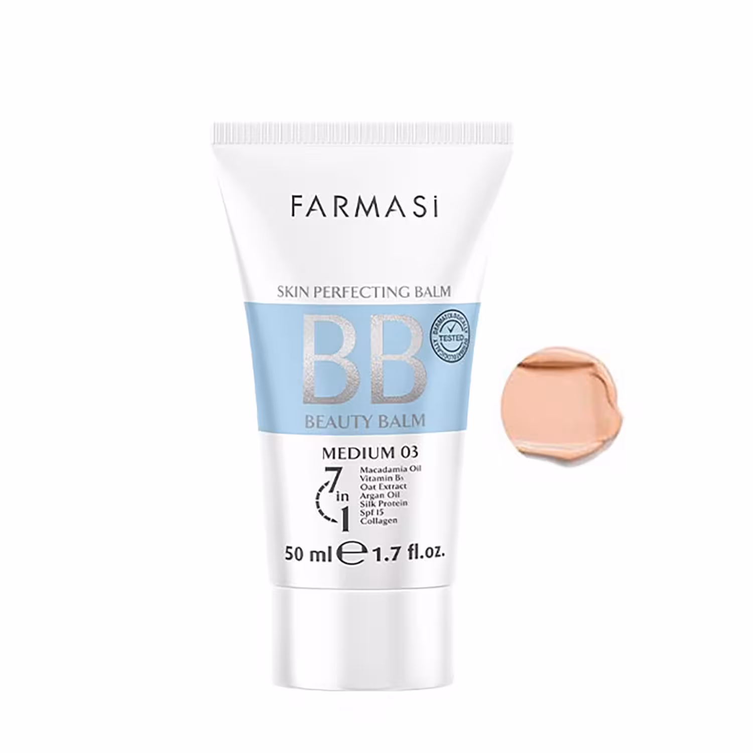 بی بی کرم شماره 03 فارماسی 50 میل- Farmasi BB Beauty Balm Cream no.03