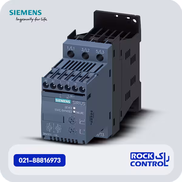 3RW3014-1BB14 سافت استارتر آنالوگ زیمنس 3 کیلووات 3RW30