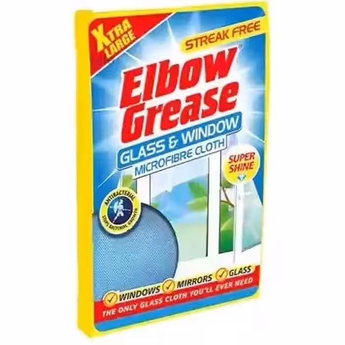 دستمال شیشه البو گریس Elbow Grease مدل Microfiber بسته 1 عددی