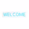 چراغ دیواری نئون دیزاین طرح Welcome_TBL