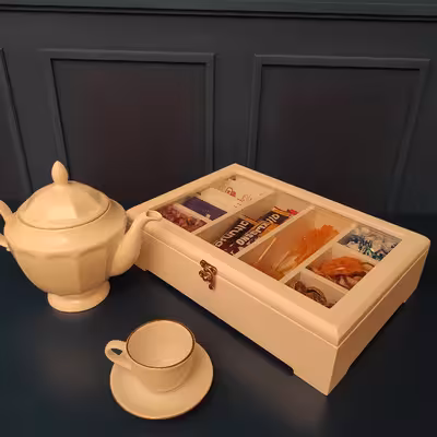  جعبه هدیه مدل 8 پارت چوبی AM