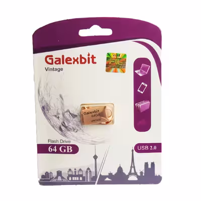فلش مموری گلکسبیت مدل vintage ظرفیت 64 گیگابایت