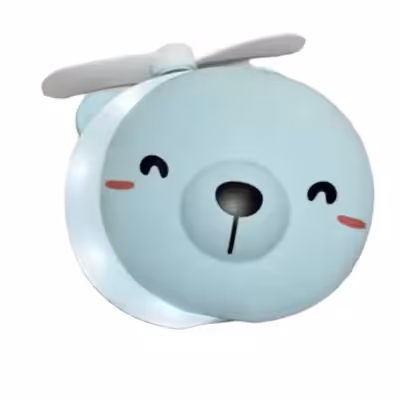 پنکه همراه مدل آينه دار و رينگ لايت دار