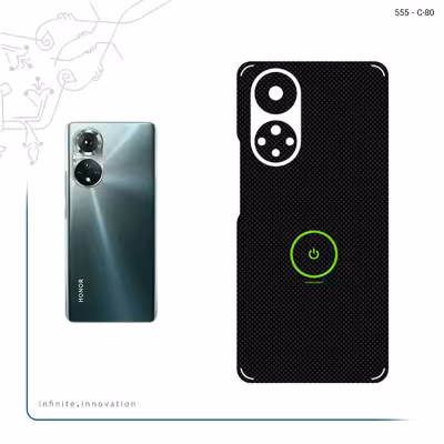 برچسب پوششی ماهوت مدل Minimal Power Button مناسب برای گوشی موبایل آنر 50