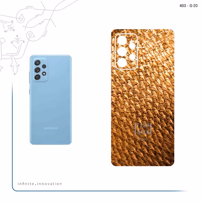 برچسب پوششی ماهوت مدل Fish Skin مناسب برای گوشی موبایل سامسونگ Galaxy A53 5G