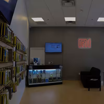 چراغ دیواری نئون دیزاین طرح Xiaomi-GL_RD