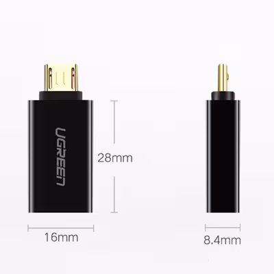 مبدل OTG به Micro usb یوگرین مدل US195-30529