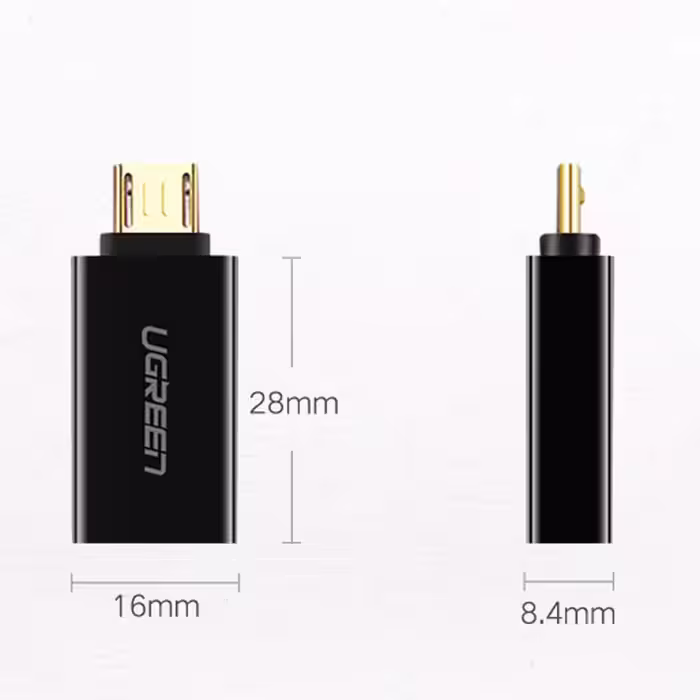 مبدل OTG به Micro usb یوگرین مدل US195-30529