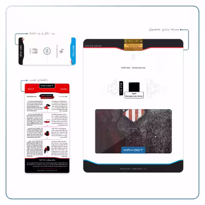 برچسب پوششی ماهوت مدل Atletico de Madrid مناسب برای تبلت اپل iPad mini 2 2013 A1490