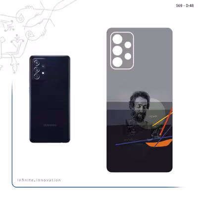برچسب پوششی ماهوت مدل Sohrab Sepehri مناسب برای گوشی موبایل سامسونگ Galaxy A72