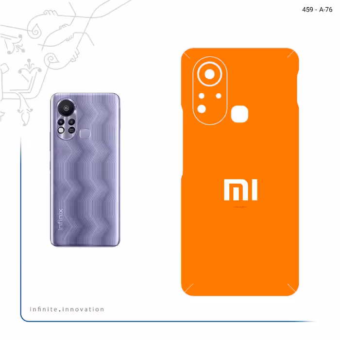 برچسب پوششی ماهوت مدل Xiaomi مناسب برای گوشی موبایل اینفینیکس Hot 11s