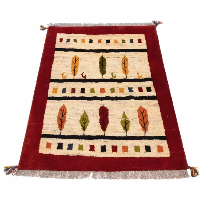 گبه دستباف یک متری سی پرشیا کد 122443