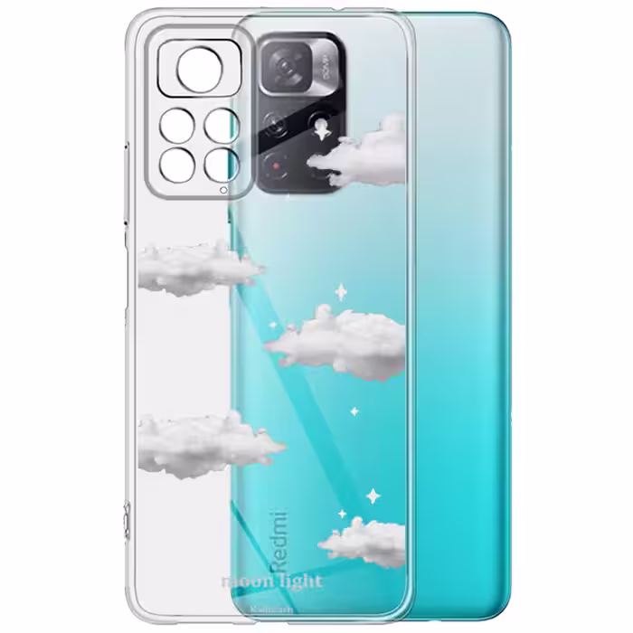 کاور طرح ابر مناسب برای گوشی موبایل شیائومی RedmiI Note 11 4G