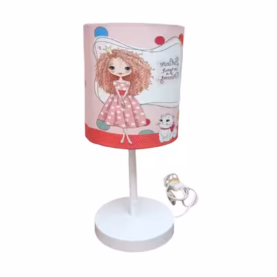 لوستر و آباژور اتاق کودک مدل موفرفری کد LA-108