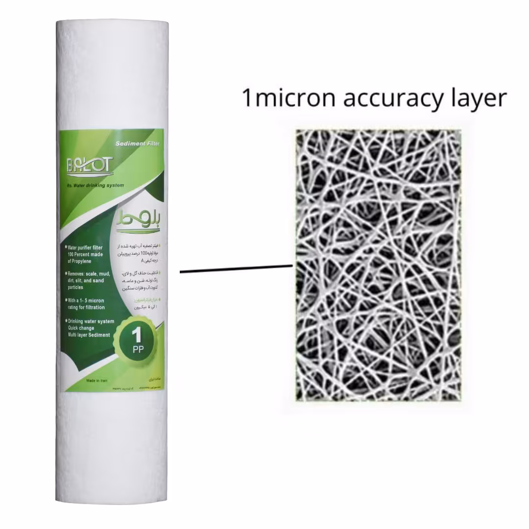 فیلتر دستگاه تصفیه آب بلوط مدل BL FILTER 03 مجموعه 3 عددی