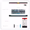 برچسب پوششی ماهوت مدل Shanghai City مناسب برای تبلت سامسونگ Galaxy Tab A 9.7 2015 T555