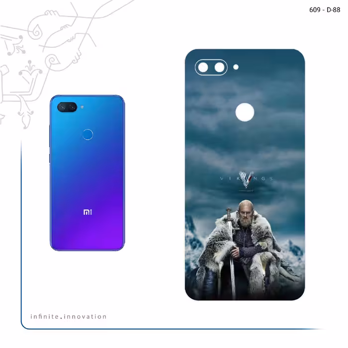 برچسب پوششی ماهوت مدل Vikings مناسب برای گوشی موبایل شیائومی Mi 8 Lite