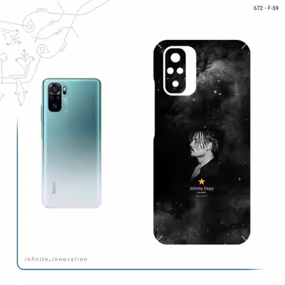برچسب پوششی ماهوت مدل Johnny Depp مناسب برای گوشی موبایل شیائومی Redmi Note 10s