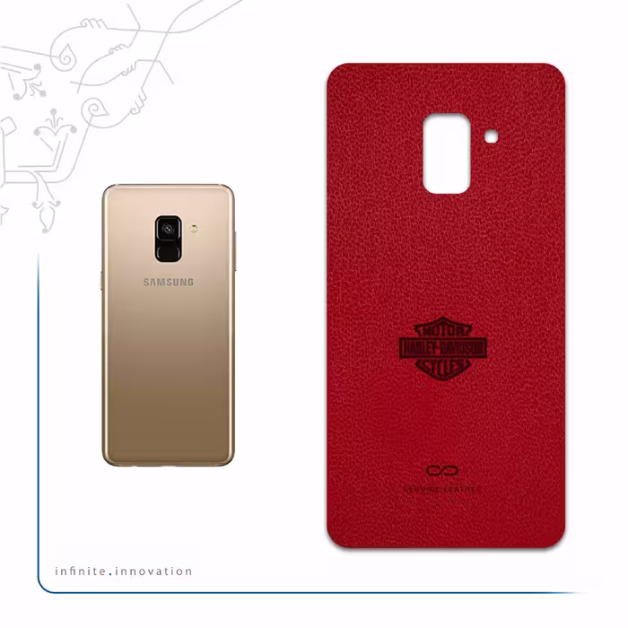 برچسب پوششی ماهوت مدل RL-HRLY_DVDSN مناسب برای گوشی موبایل سامسونگ Galaxy A8 2018