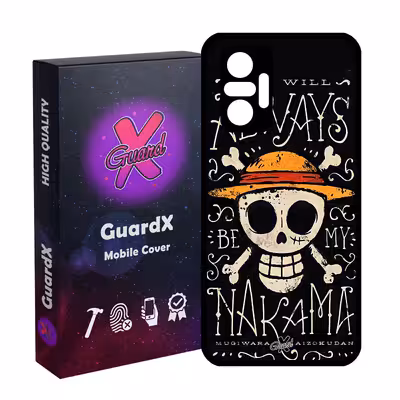 کاور گارد ایکس طرح لوفی انیمه مدل Glass10565 مناسب برای گوشی موبایل شیائومی Redmi Note 10 Pro/Note 10 Pro Max