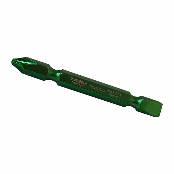 سری پیچ گوشتی یک سر چهارسو یک سر دو سو تام مدل HT - 0065 مجموعه 10 عددی